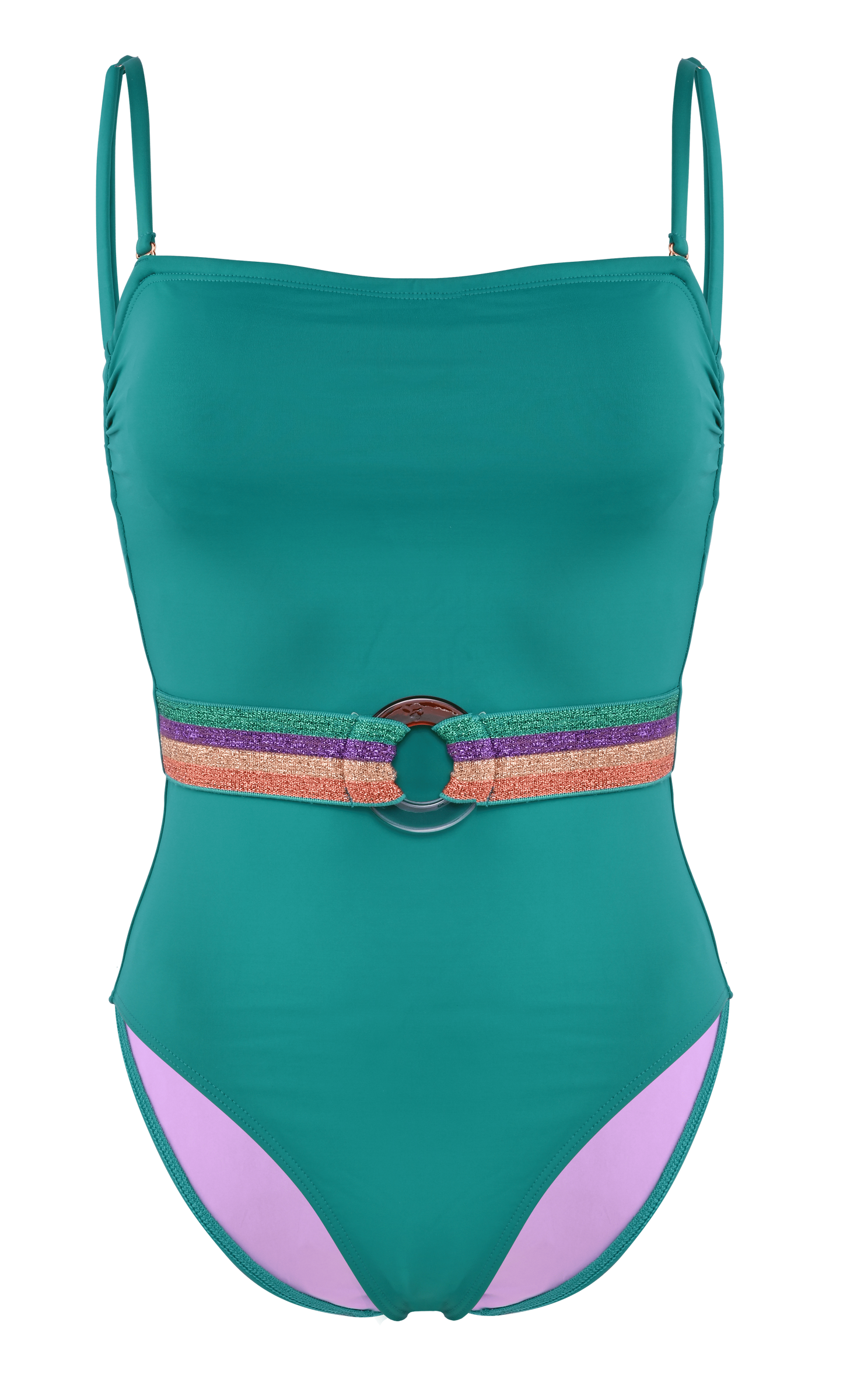 Golden One-Piece Estival Golden Turquoise Green