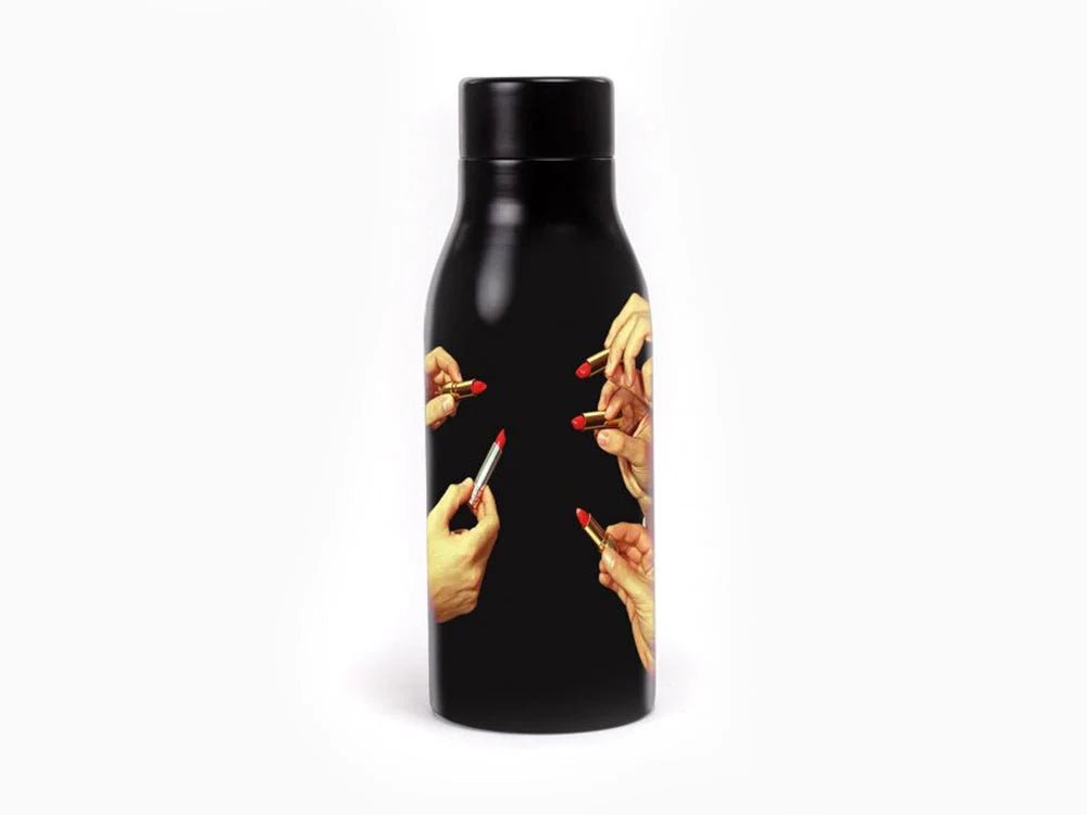 Seletti Wears Toiletpaper - Thermal Bottle - Lipsticks black