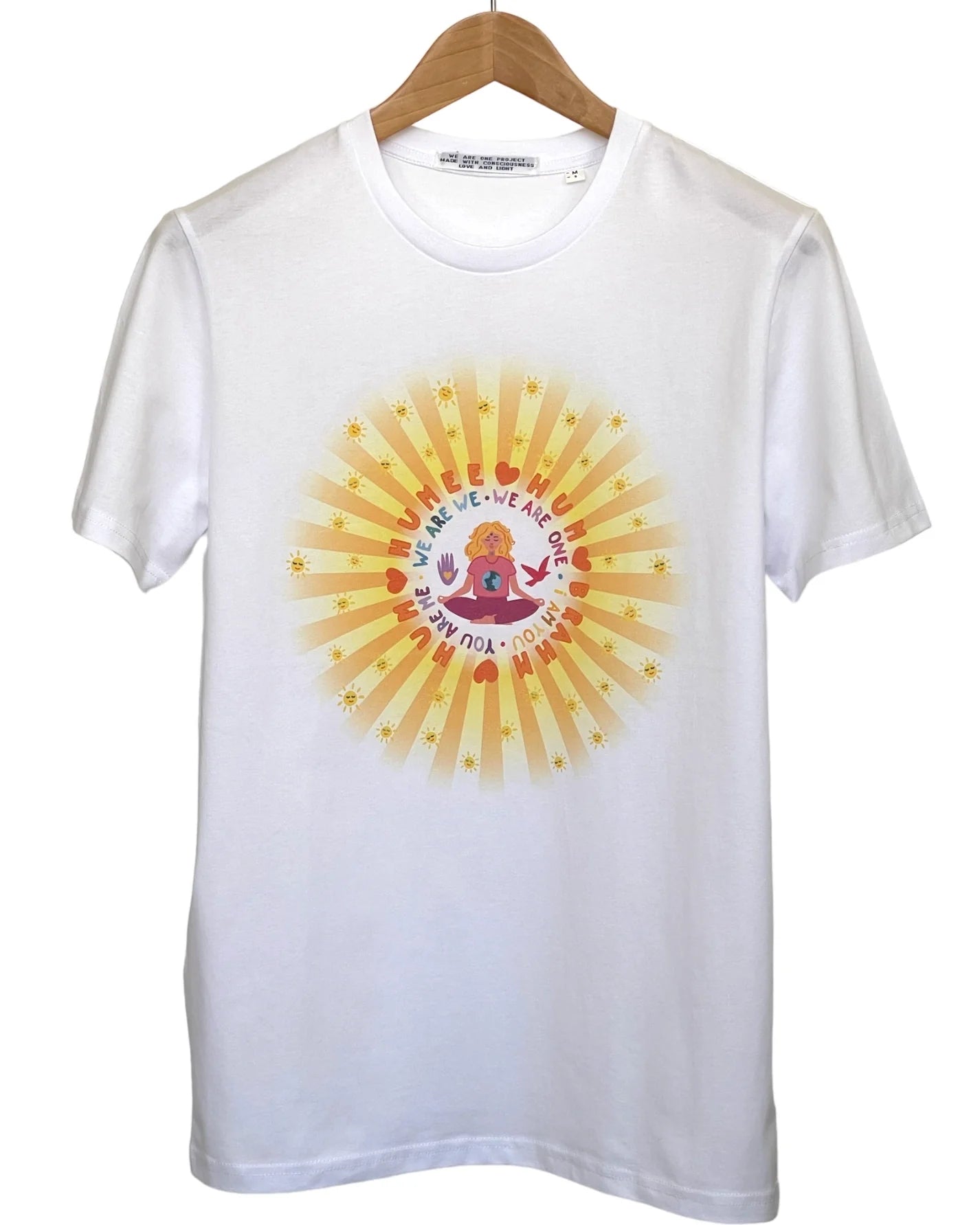 Tee Shirt Meditate "WeAreLove"