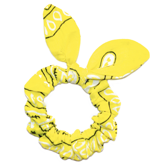 Bandana Scrunchie Yellow