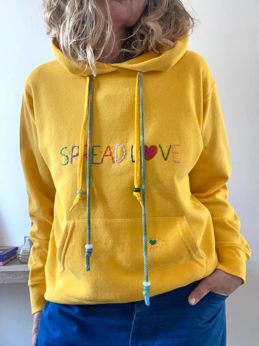 Vintage Embroidered Hoodie