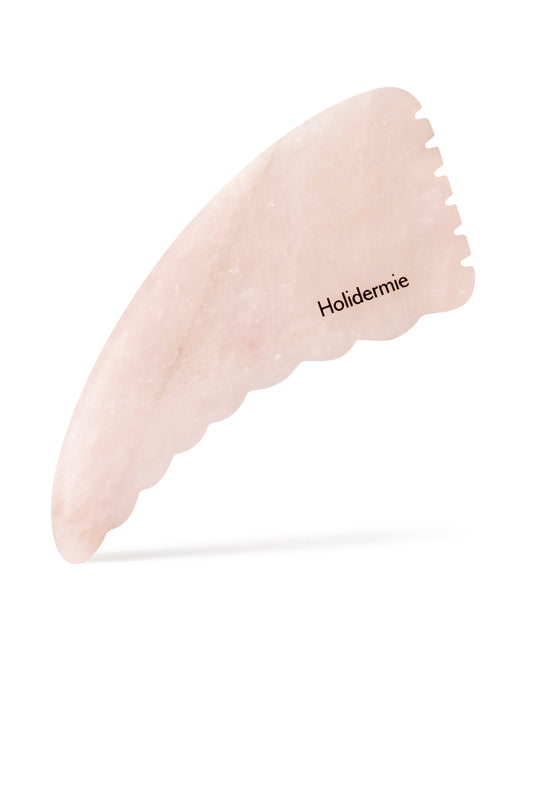 Gua Sha body in rose quartz