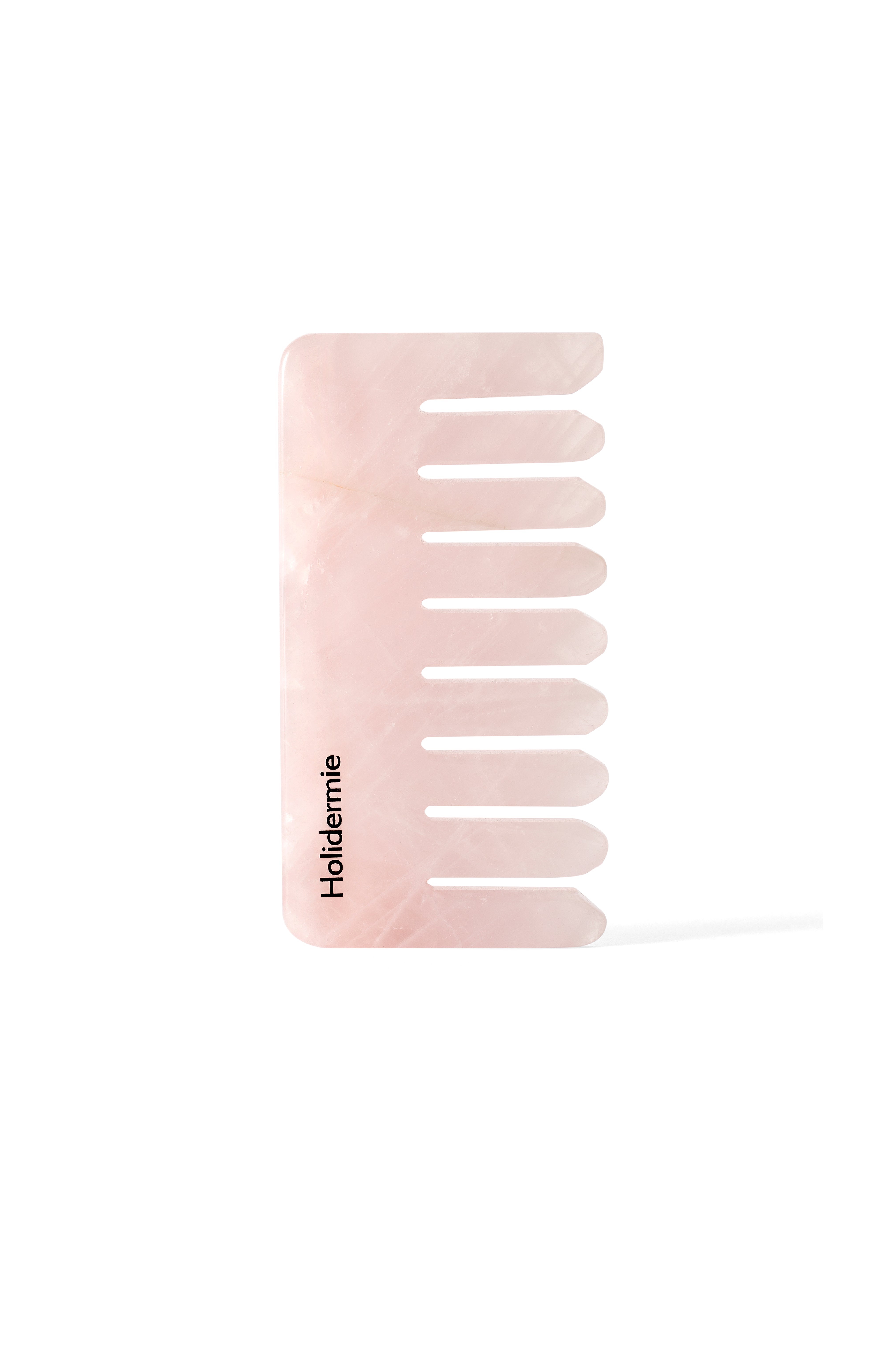 Rose Quartz scalp comb