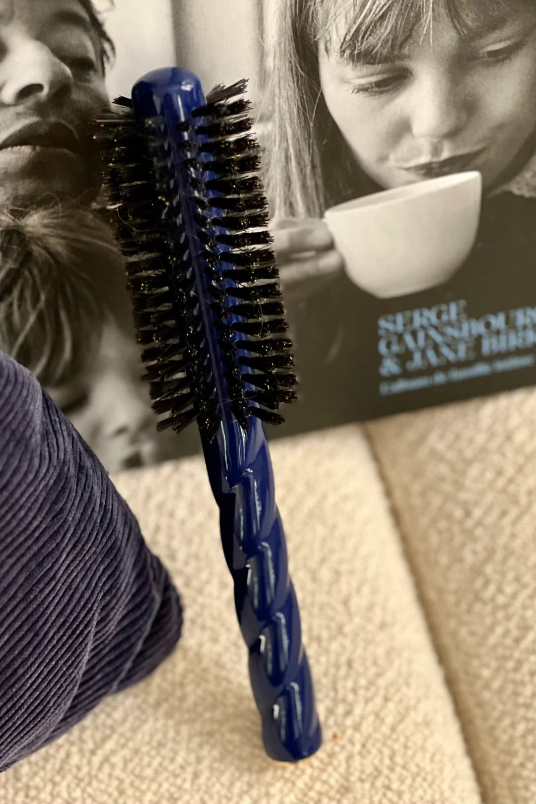 Blueberry Blue Volume and Style Round Brush