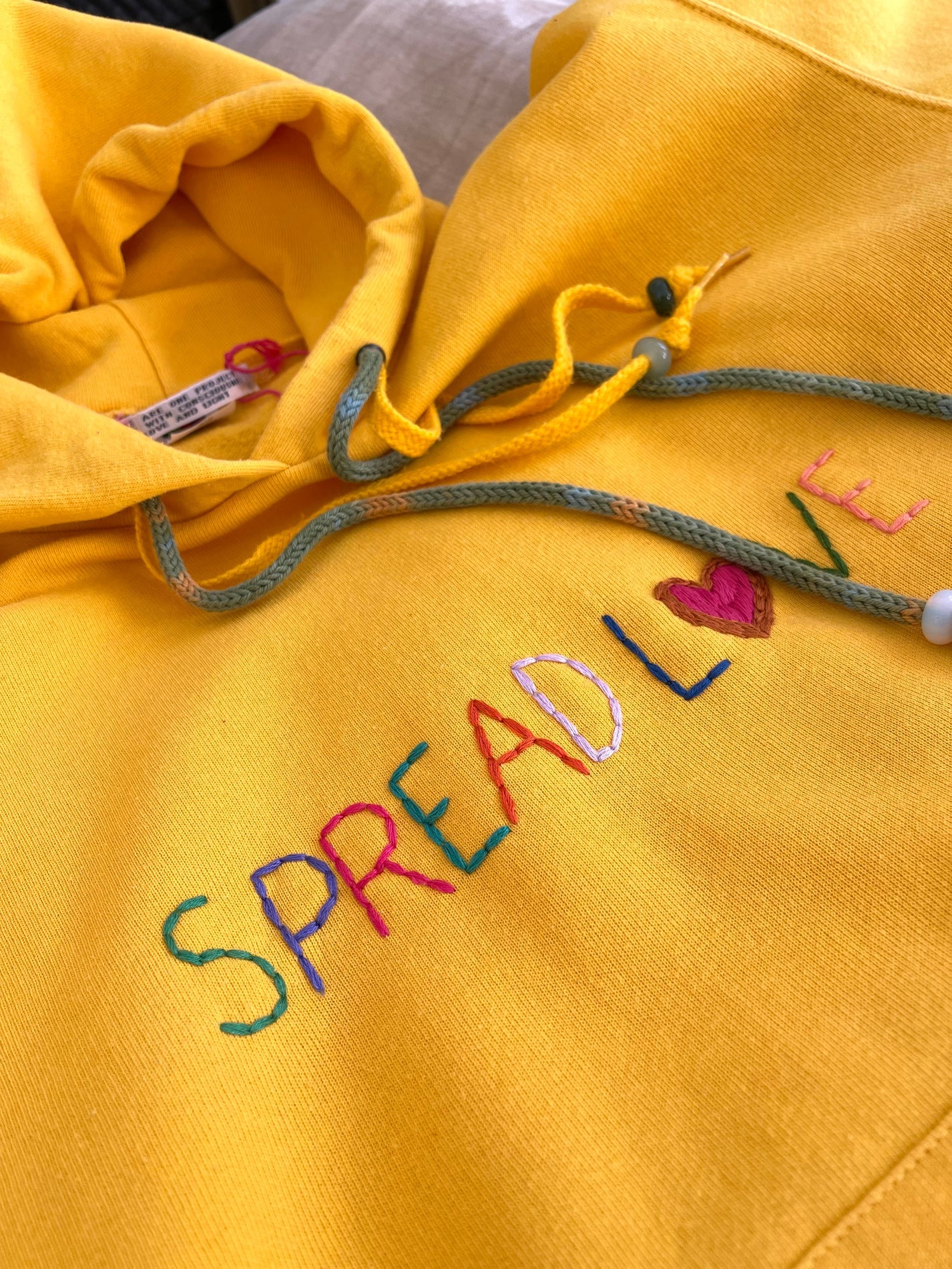 Vintage Embroidered Hoodie