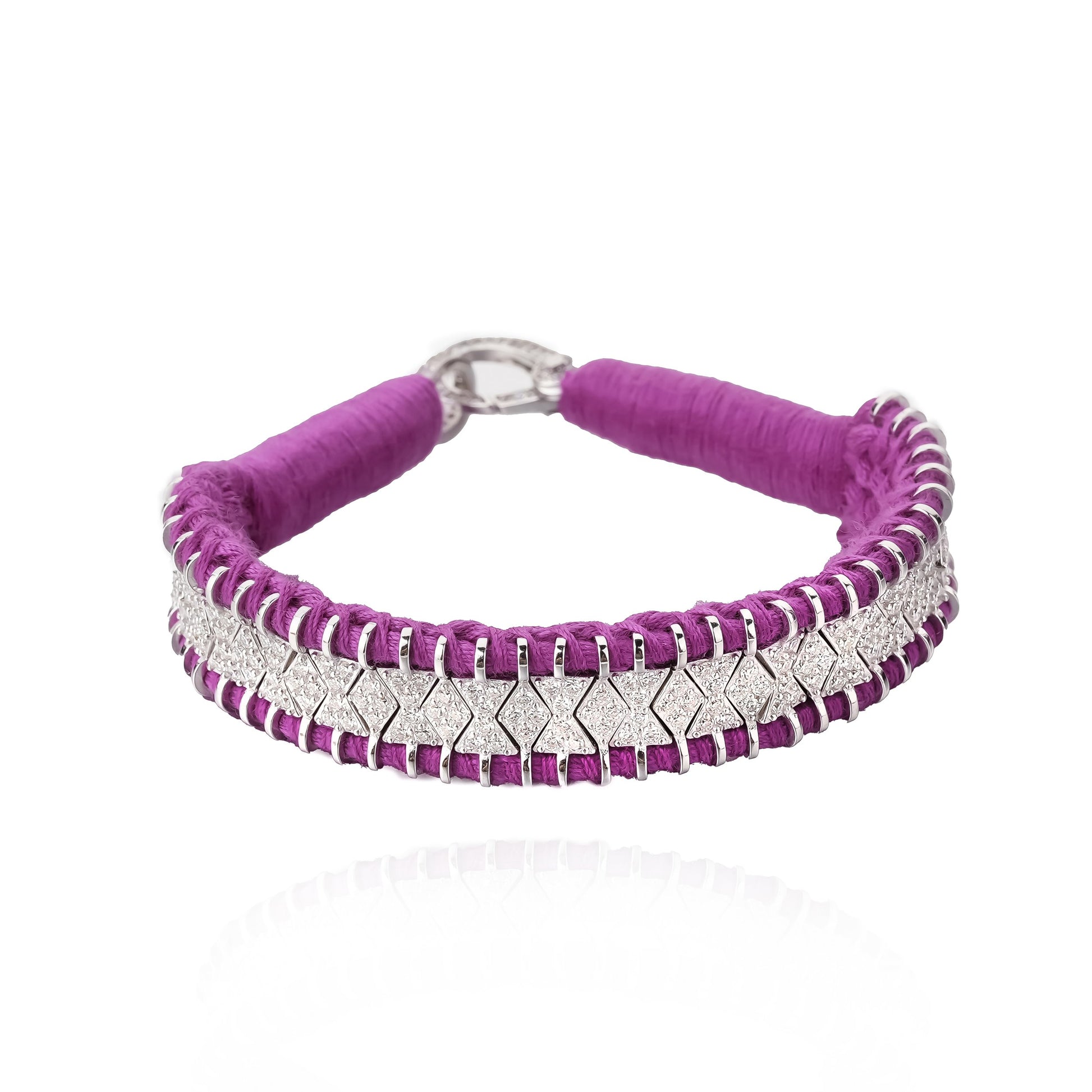 Purple janeiro bracelet