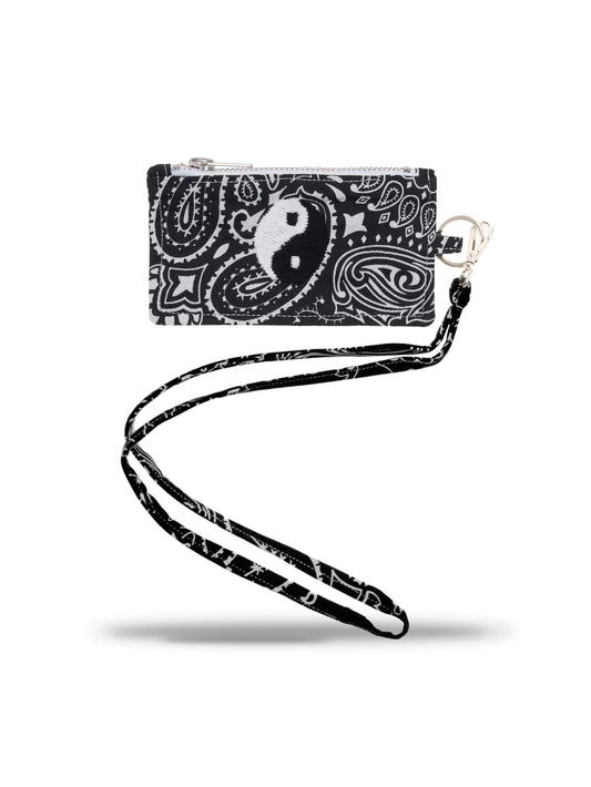 Card Holder - YIN & YANG - All Black