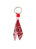 Bandana keyring - Vintage Red / Pale Pink