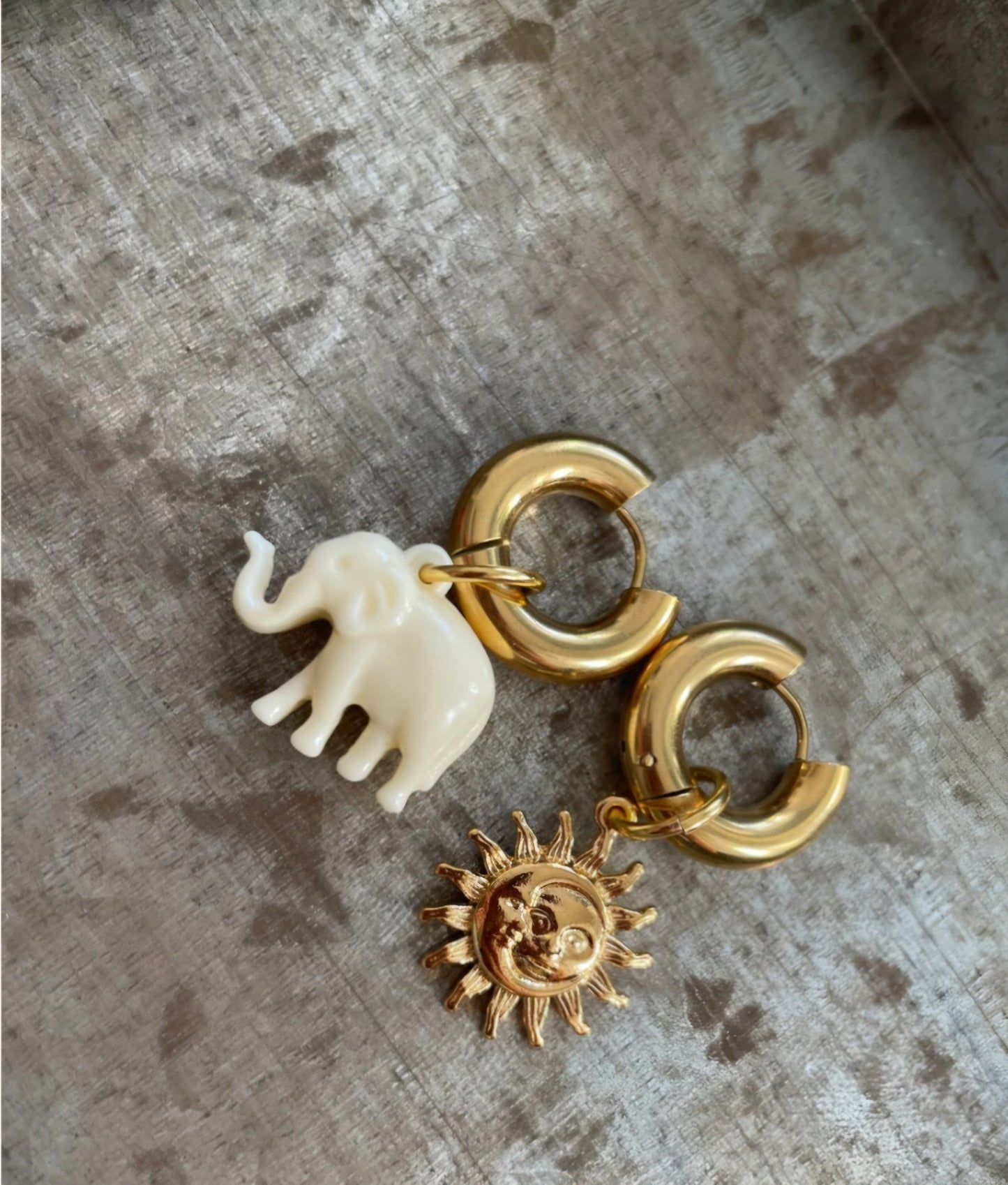 Éléphant Earings