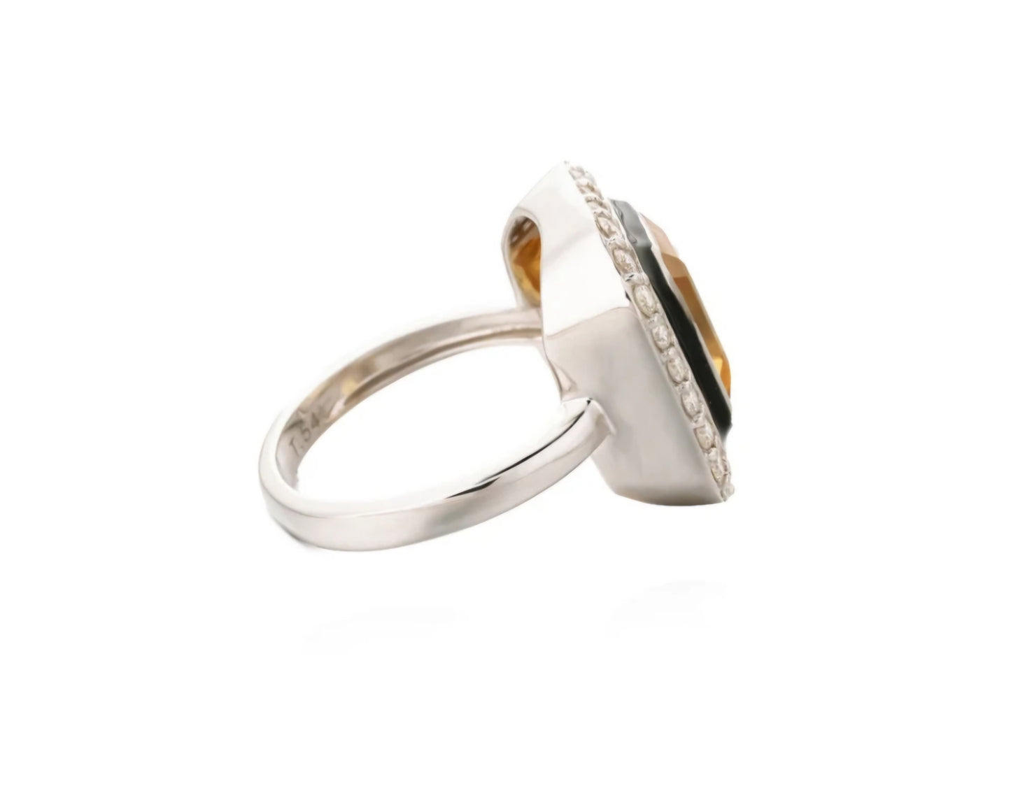 Ring Giny Citrine Silver