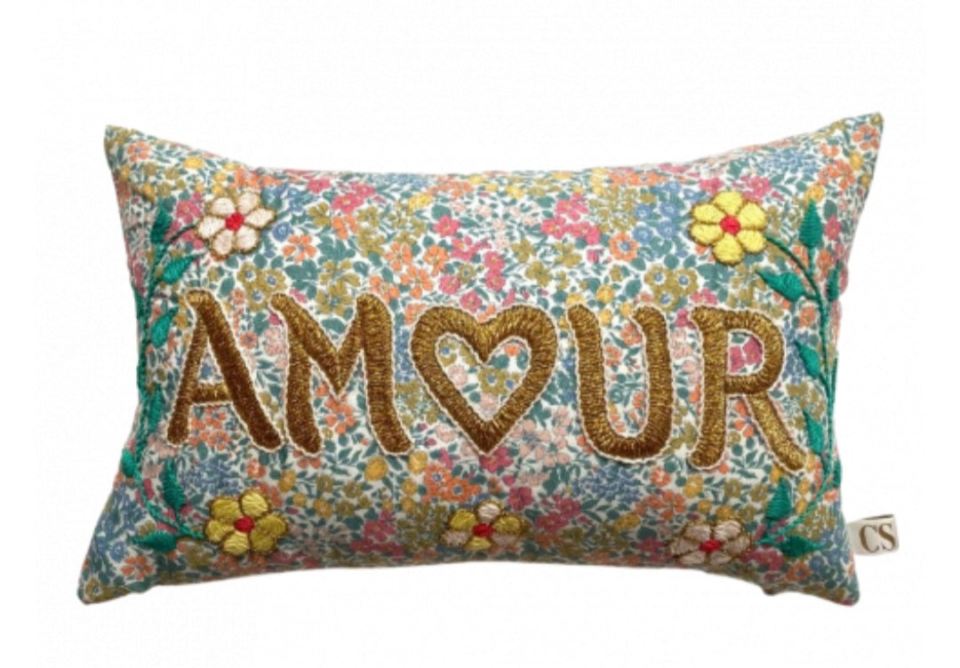 Embroidered Cushion