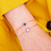 Stella neon pink bracelet