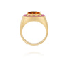 Stella purplish gold ring