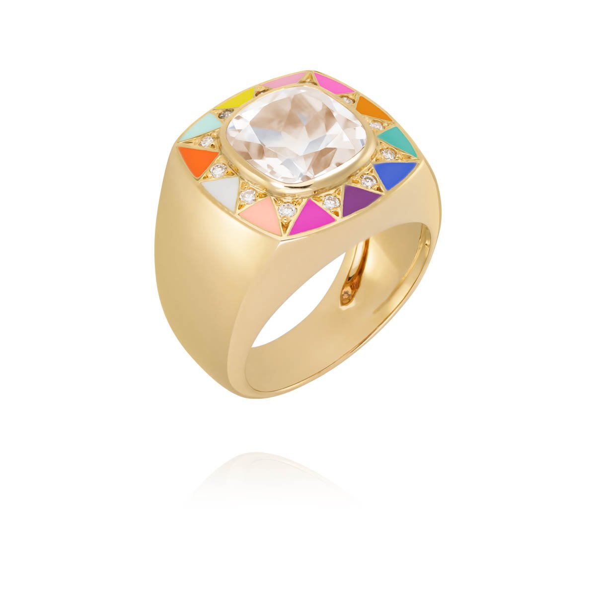 Stella rainbow ring