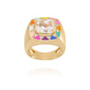 Stella rainbow ring