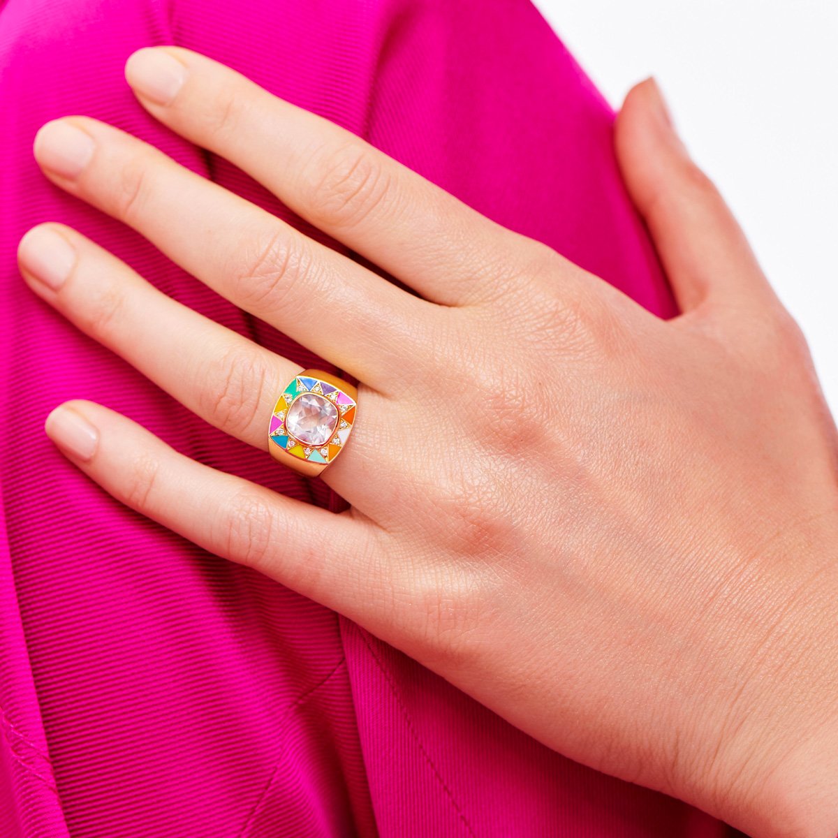 Stella rainbow ring