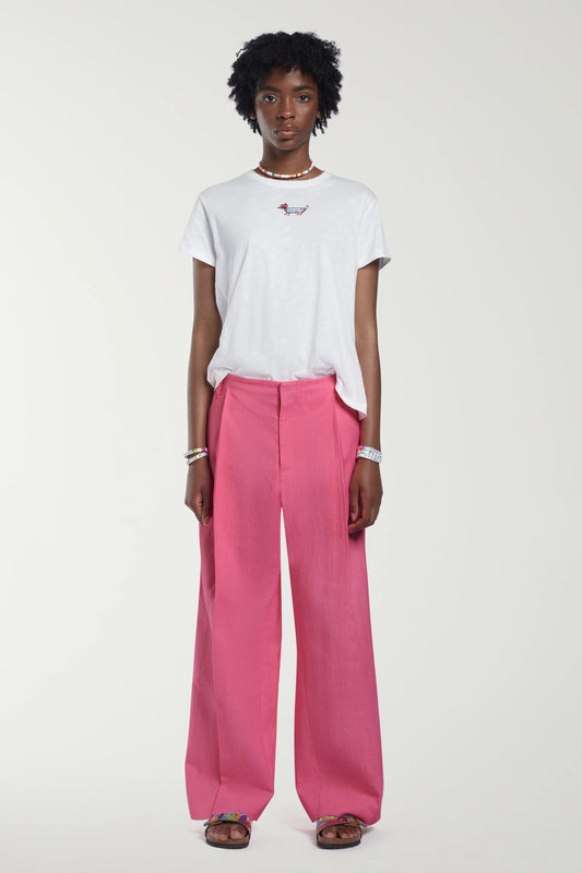 High Waisted Tailored Trousers