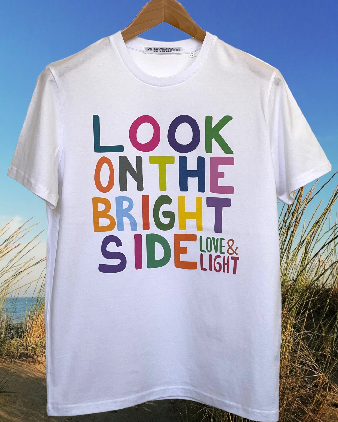 Tee Shirt "Look On The Bright Side"