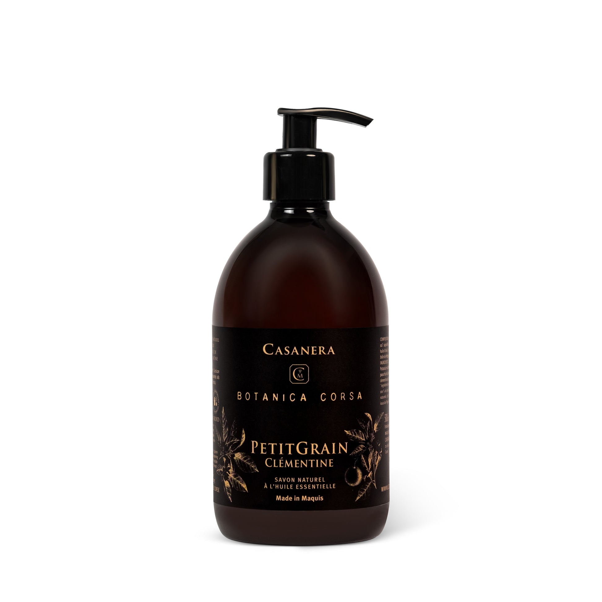 PETITGRAIN Clementine Liquid soap