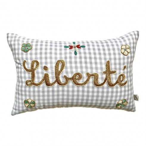 Mini Cushion Embroidered